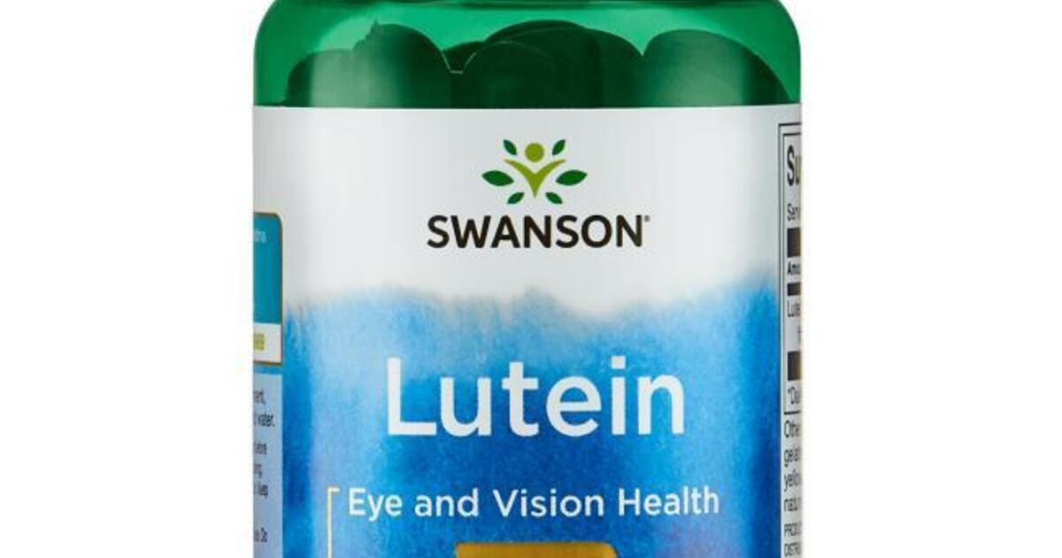 How much lutein should i take swanson health hub