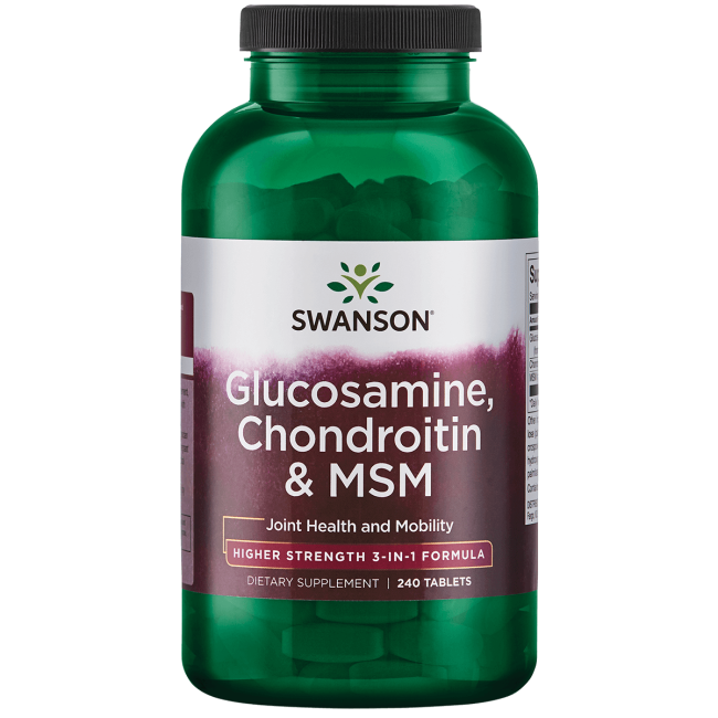 Joint Health Glucosamine Chondroitin Dosage Swanson