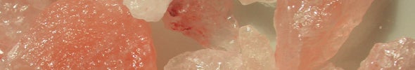 himalayan crystal salt rock crystals