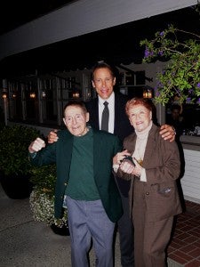 Lee Swanson with Jack and Elaine LaLanne Lee Swanson with Jack and Elaine LaLanne